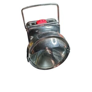 Vintage Elite Bicycle Light w Handle and mount 60s - glass broke